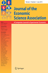 Journal of the Economic Science Association